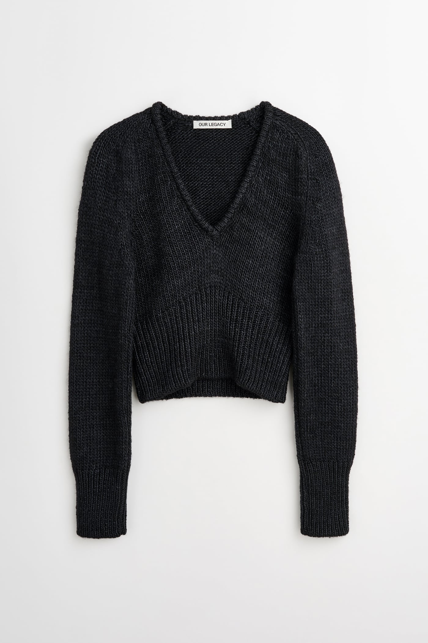 Our legacy メリージェーン41 11747391 ours Our Legacy - Full Cut Black Slash Denim