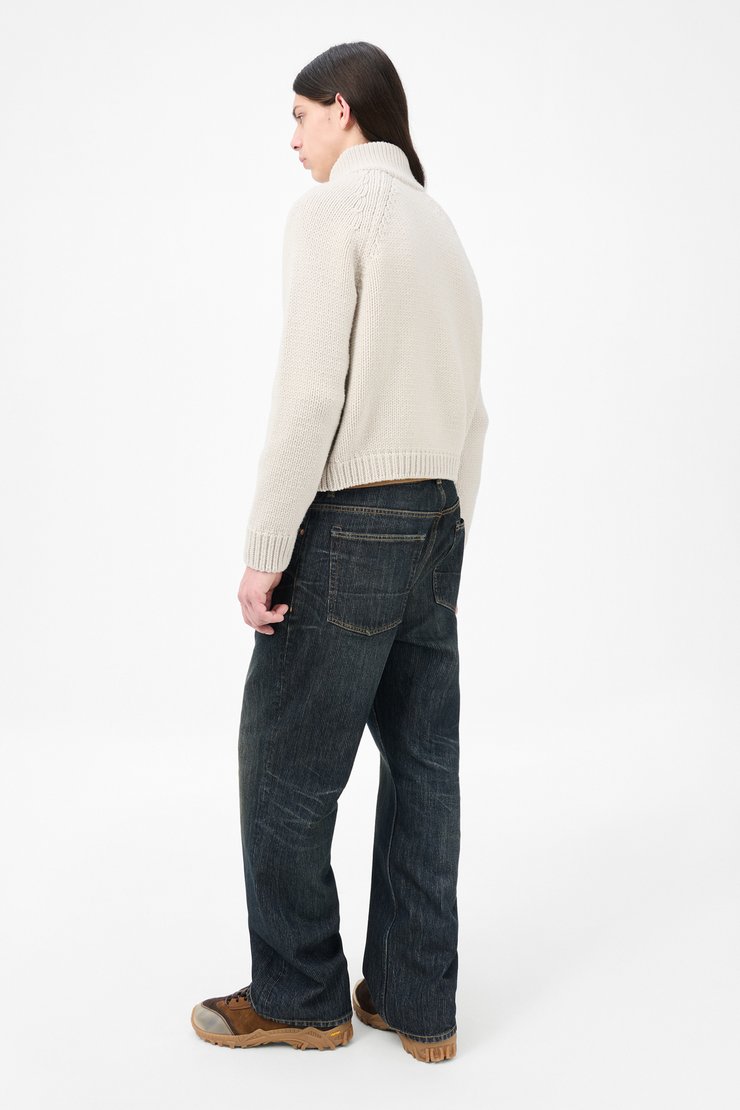 Our Legacy - Ultra Zip Cardigan Bone Low Twist Merino