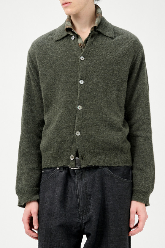 トップス Our legacy evening polo olive 46 13680_8469c5ba43-m4253em_0045-