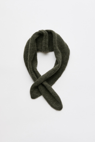 小物 OUR LEGACY MINIATURE SCARF 25SS Our Legacy - Miniature Scarf Smokey Brown Fuzzy Alpaca