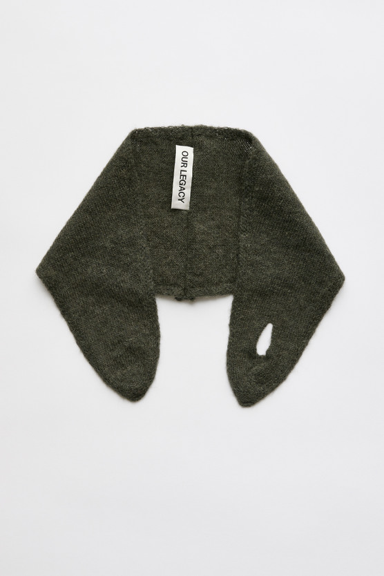Our Legacy - Our Legacy Miniature Scarf Moss Green