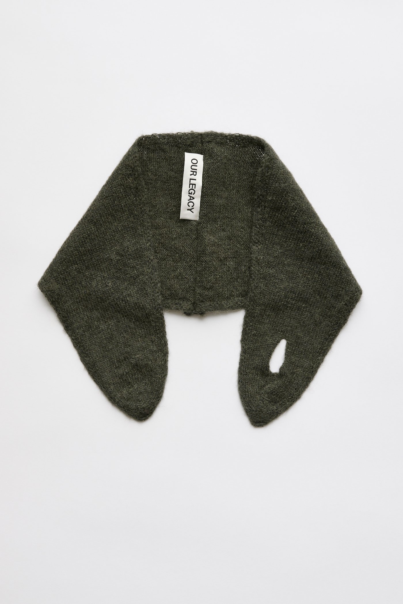 Our Legacy - Our Legacy Miniature Scarf Moss Green
