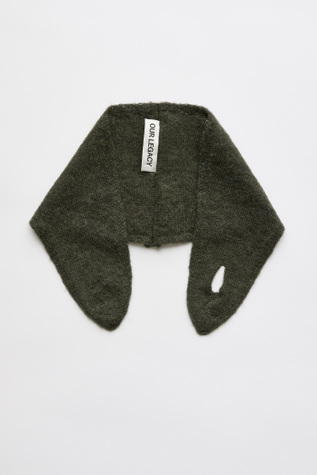 小物 OUR LEGACY FROSS SCARF Our Legacy - Estate Scarf Black Fuzzy Alpaca