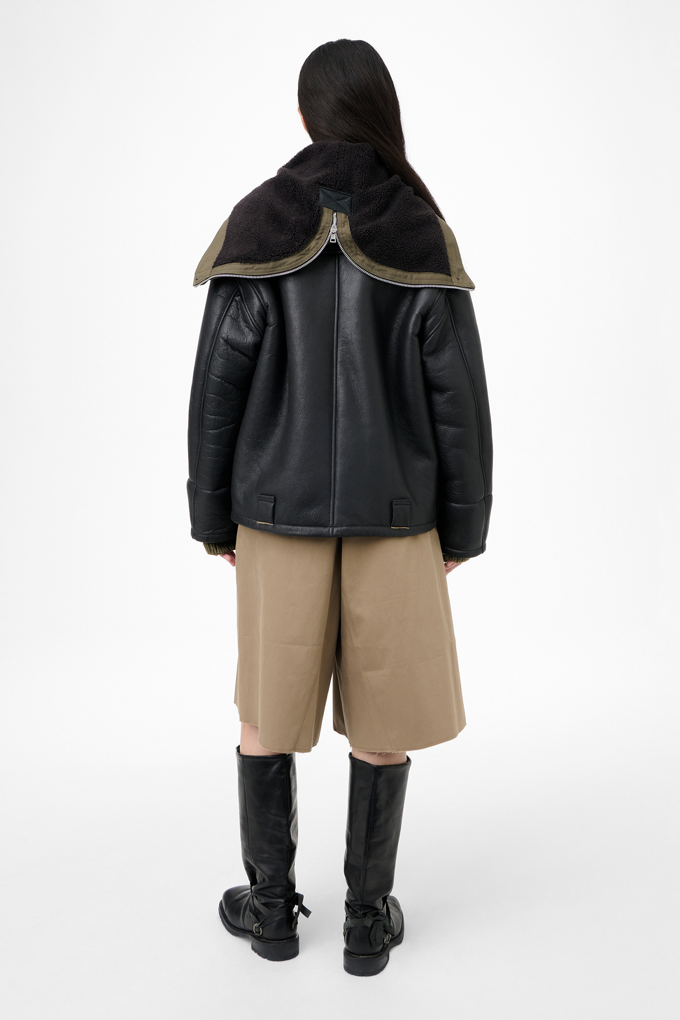 Our Legacy - Blizzard Jacket Natural Aviator Shearling