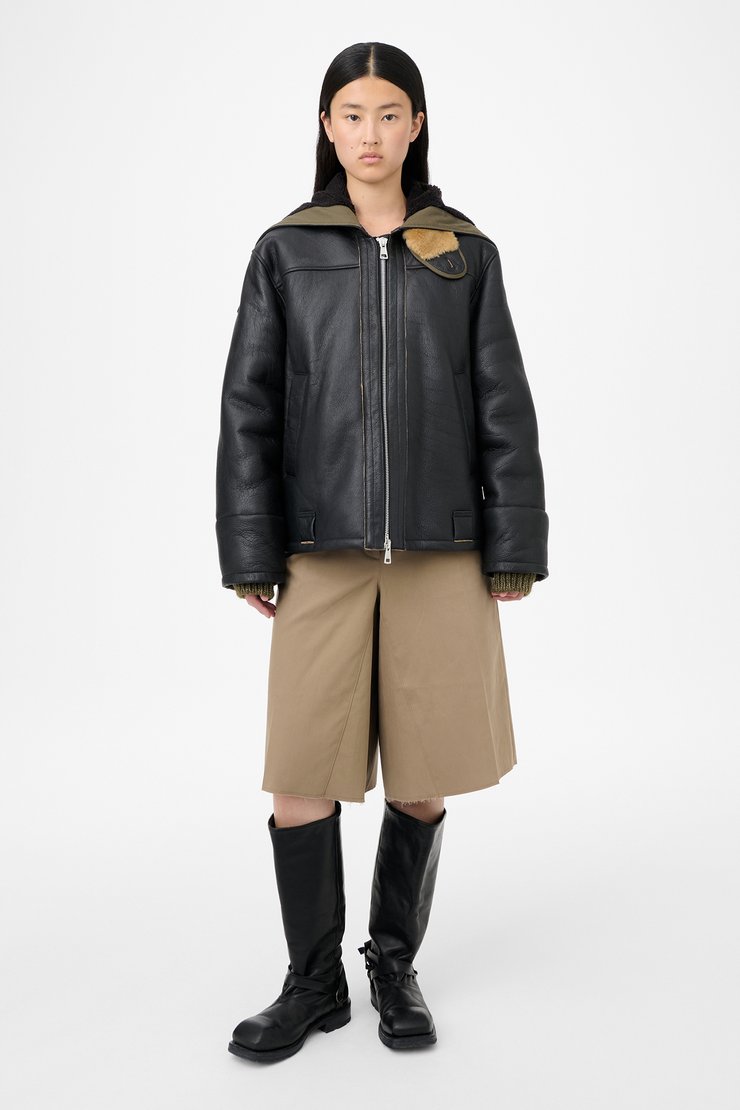 Our Legacy - Pilot Jacket Black Shearling