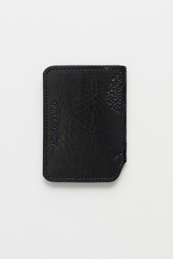 Our Legacy - Card Case Black Leather