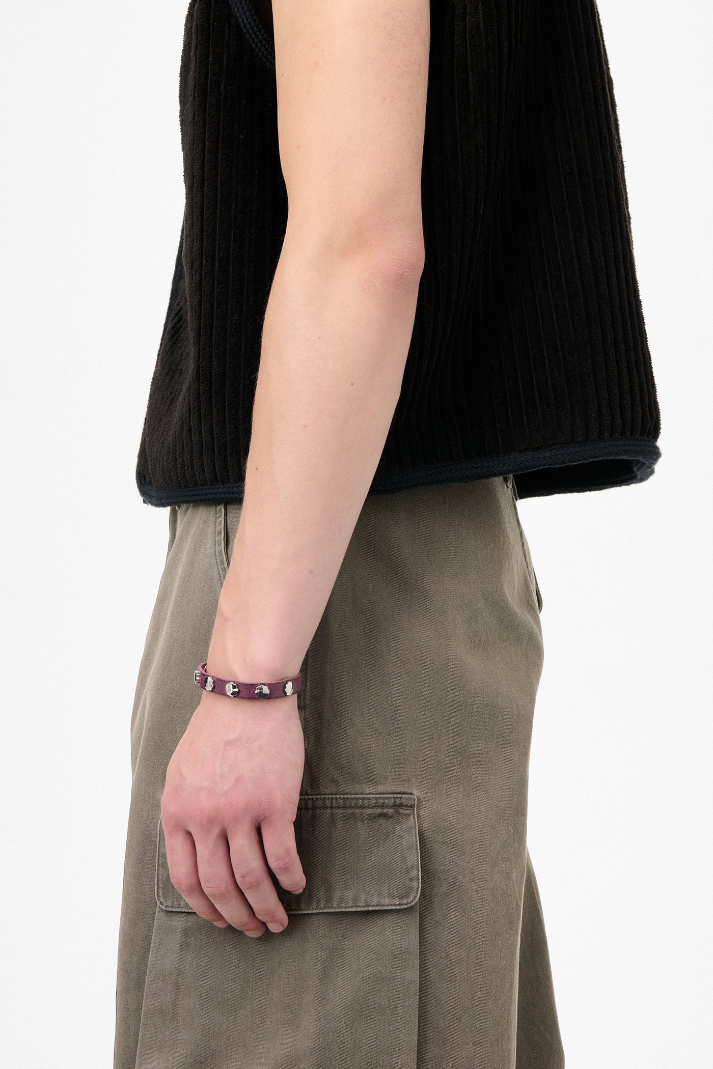 Our Legacy - No Time Watch Sterling Silver Black Strap