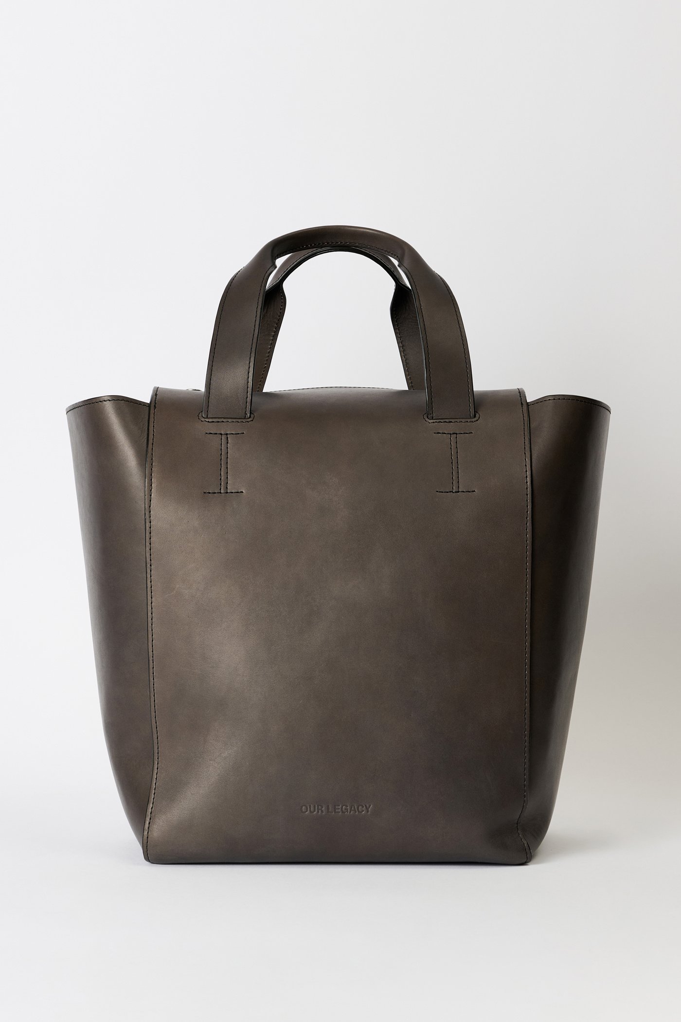 バッグ ourlegacy bag Our Legacy - Extended Bag Licorice Croc Bull Hide