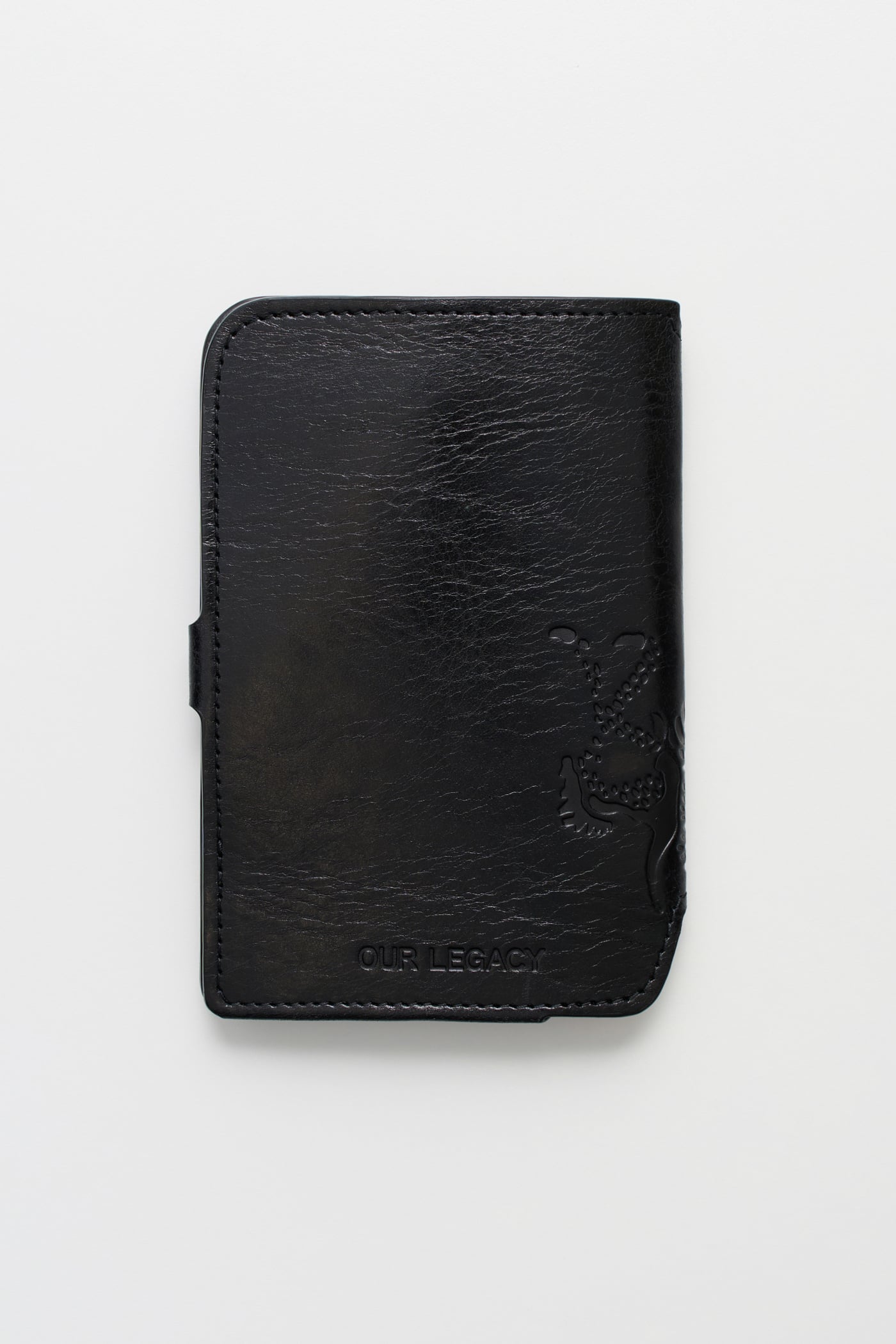 Our Legacy - Card Case Black Leather