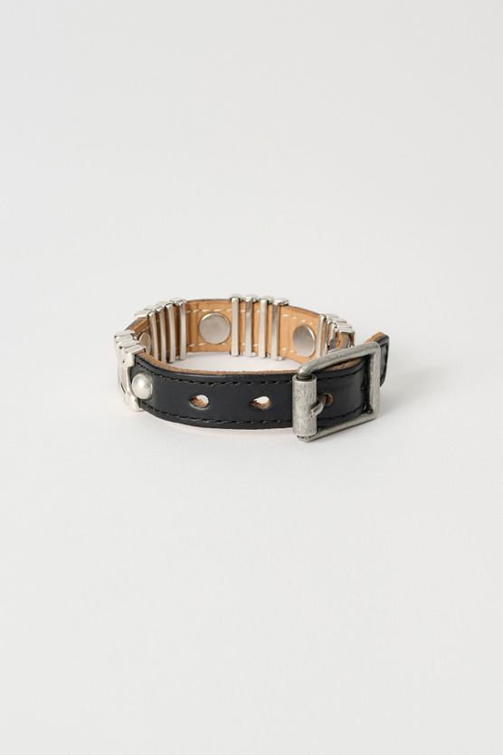 Our Legacy - Wave Bracelet Black Chromexcel Leather