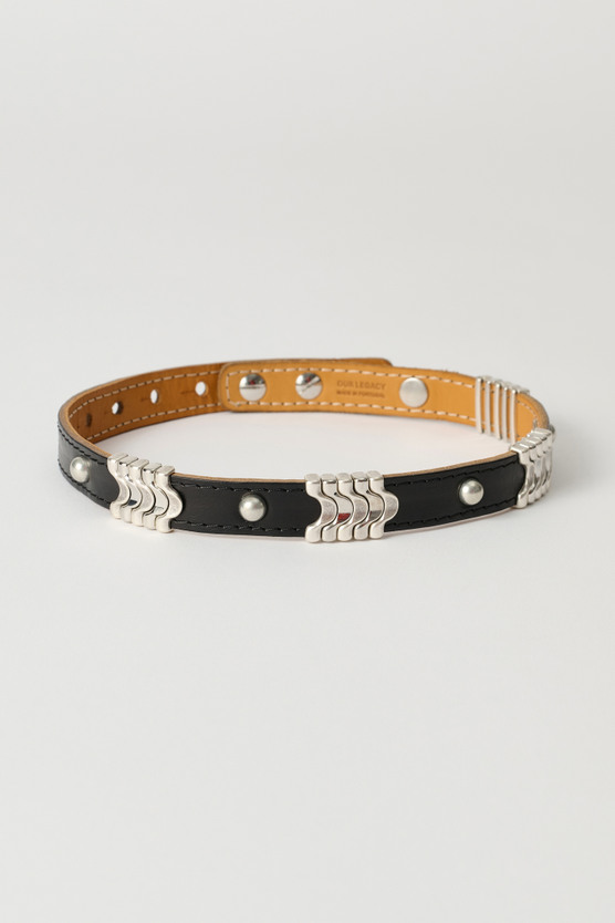 Our Legacy - Wave Choker Black Chromexcel Leather