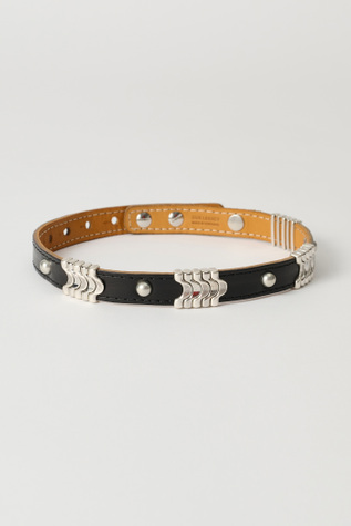 アクセサリー OUR LEGACY Black Meadow Leather Choker OUR LEGACY Black Meadow Leather Choker Our Legacy Leather Denim