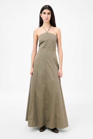 Poise Dress Solaro Sage Tide Cotton Nylon