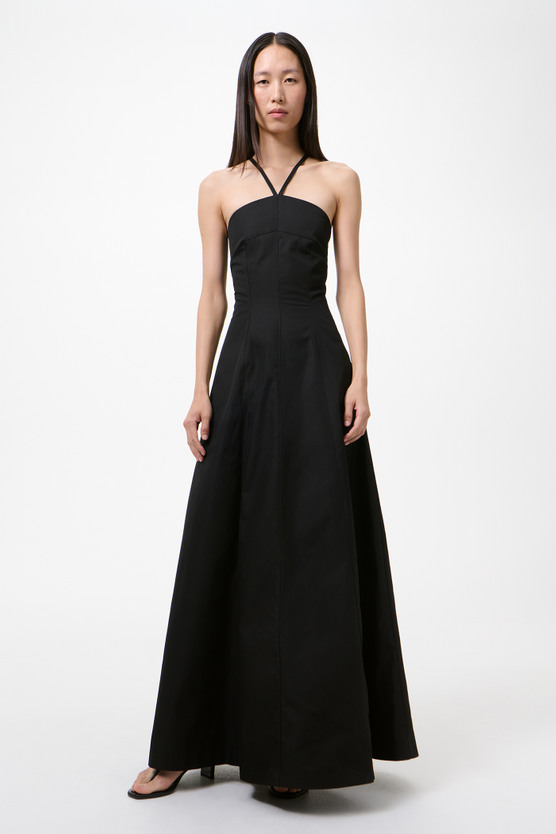 Our Legacy - Poise Dress Tasteful Black Megatwist Twill