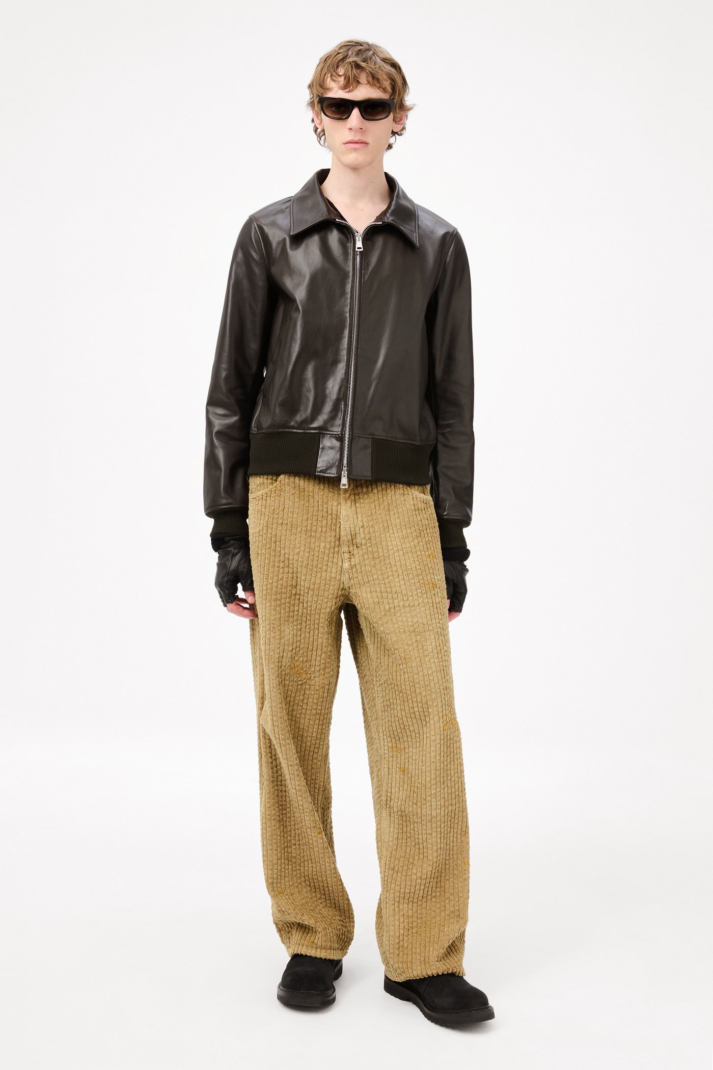 ジャケット・アウター Our Legacy SS15 Suede Leather shirt Suede Zip Shirt in Black – Blue Owl Workshop