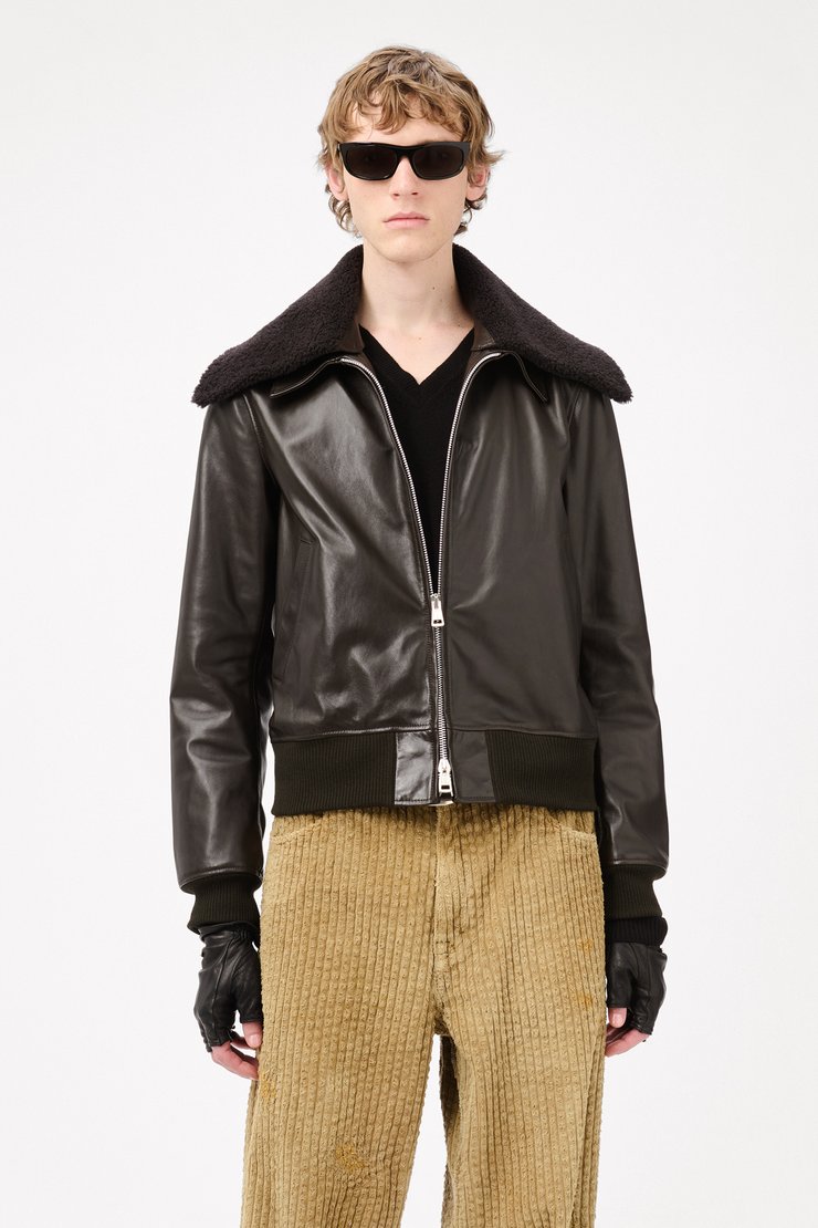 Our Legacy - Pilot Jacket Black Shearling