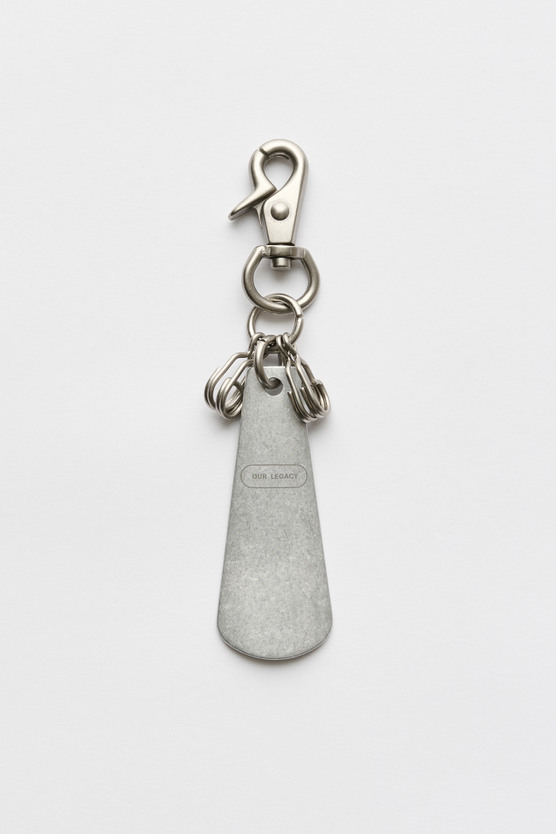 【新品・未使用】Our Legacy Shoehorn Keyring Our Legacy - Shoehorn Keyring Matte Aluminium