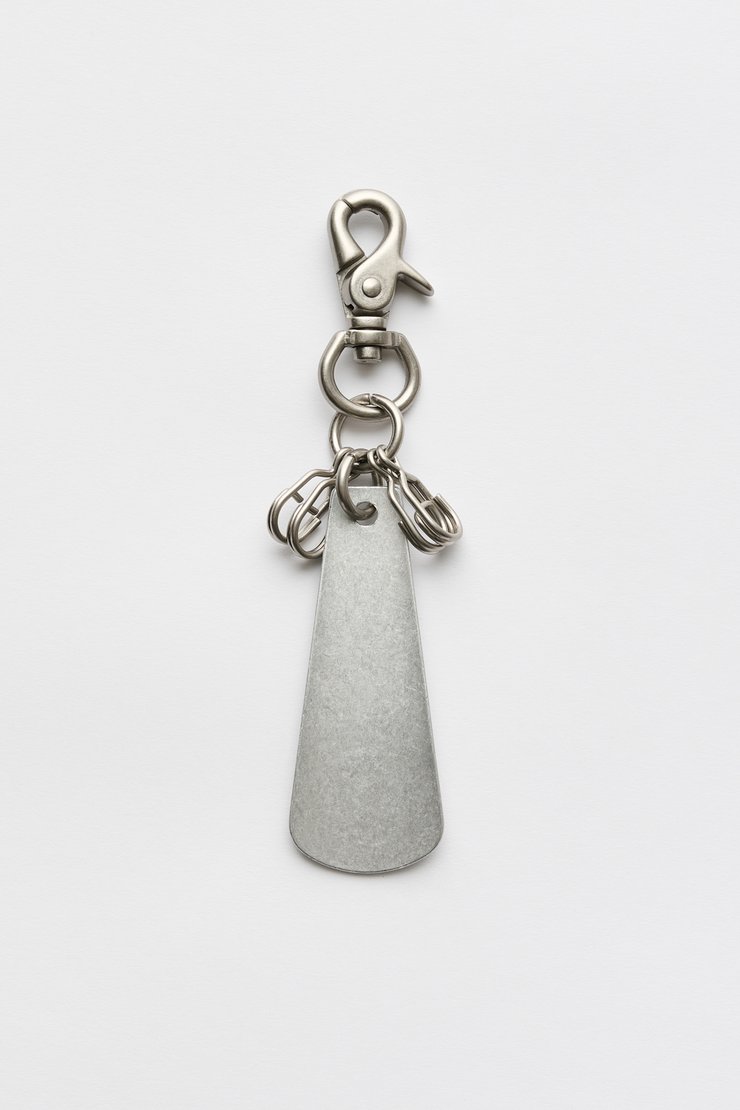 Our Legacy - Ring Keyring Black Leather