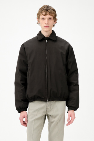 Our Legacy - Avenue Puffa Churchill Stripe Membrane Wool