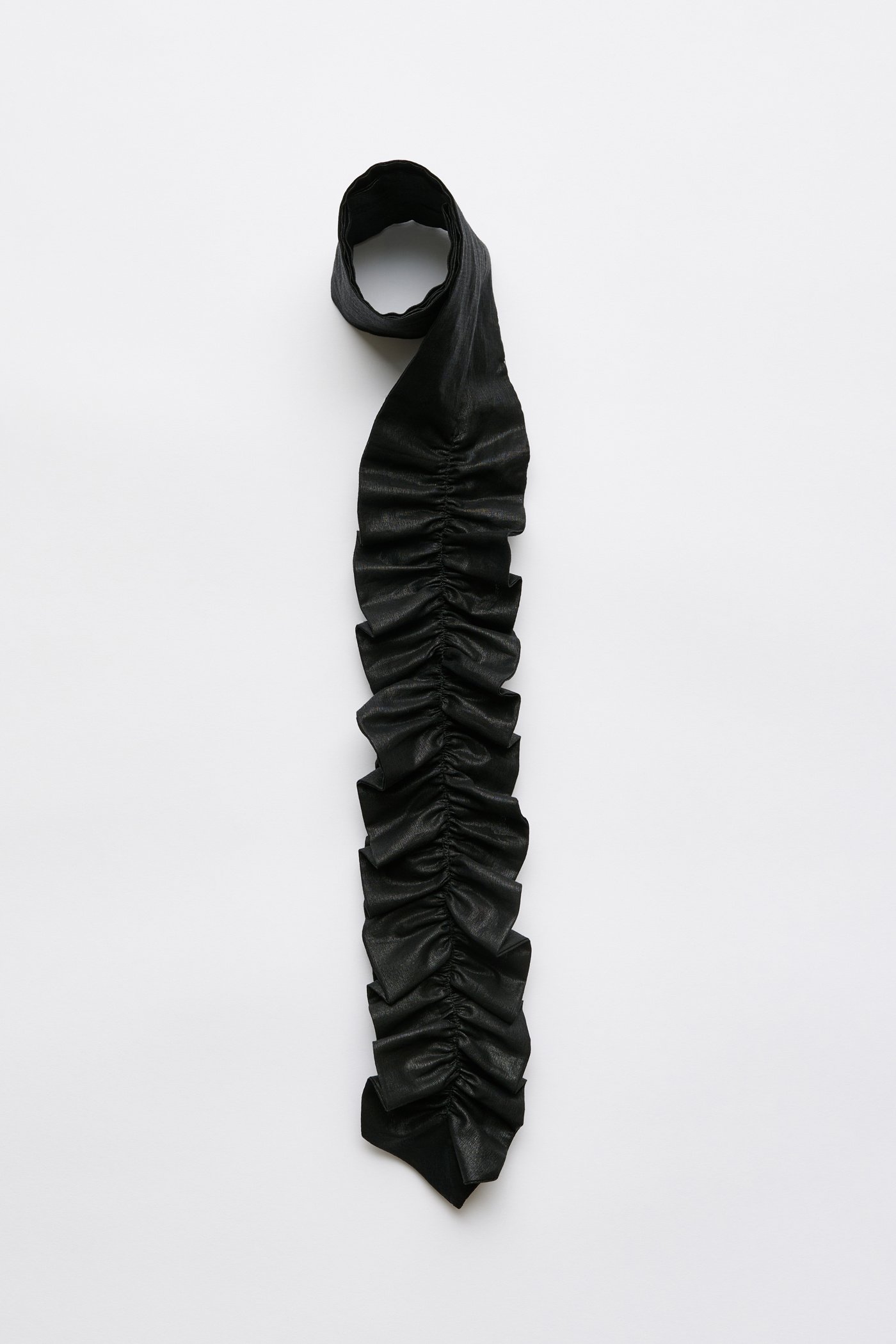 小物 our legacy tie Our Legacy - Tie Screen Check Sheer Cotton Silk