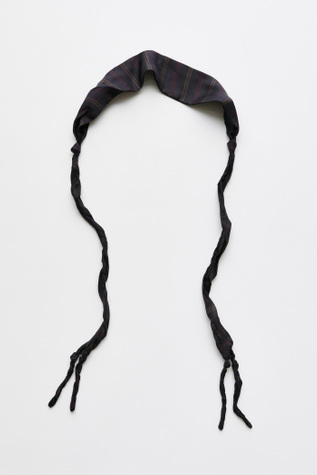 Twisted Tie Dim Blue Stripe