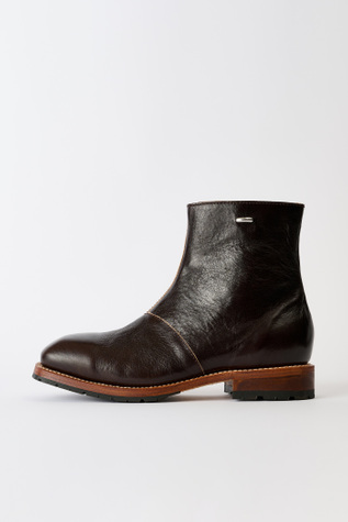 Engine Boot Deep Americano Leather