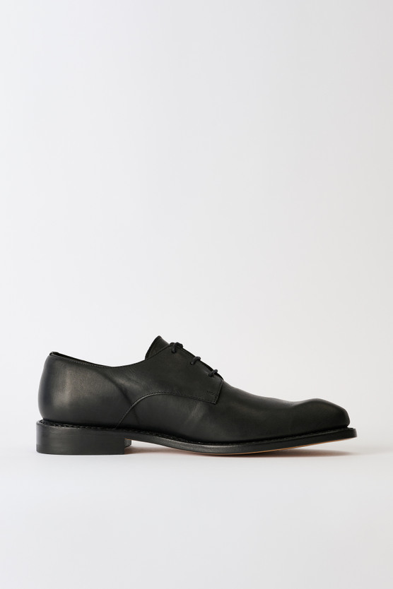 靴 Our Legacy KARASU SHOE Our Legacy - Our Legacy Karasu Shoe Black Tensile Cattle Hide
