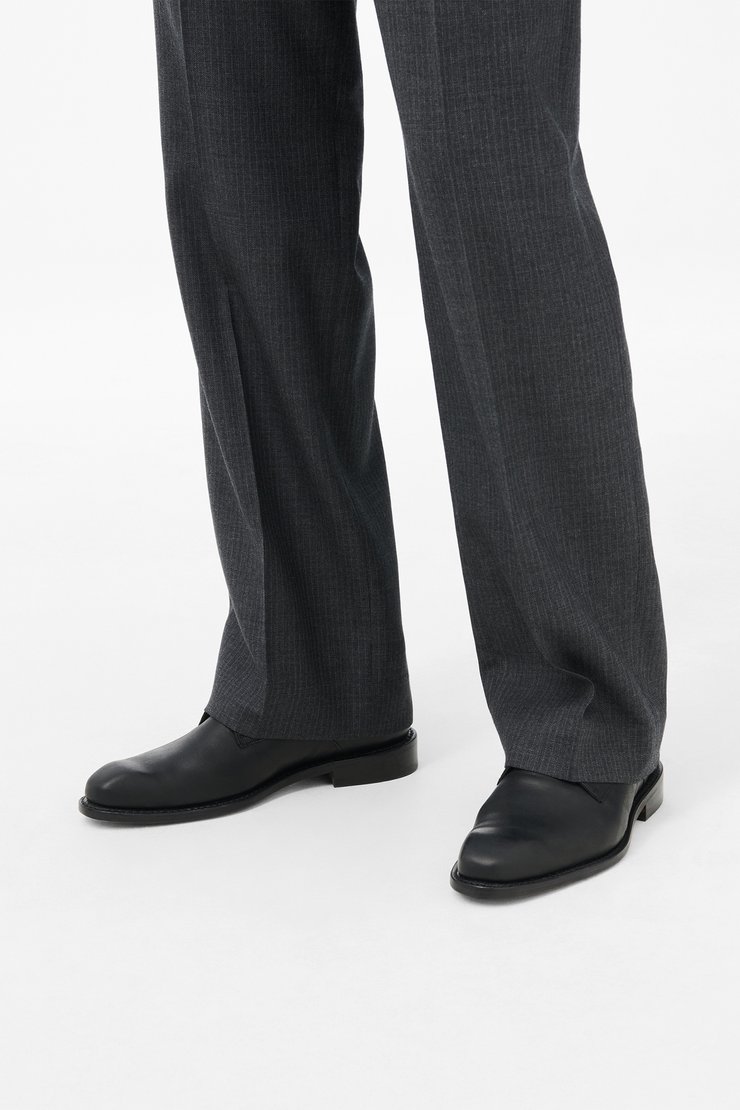 Our Legacy - Slack Trouser Smoke Grey Micro Herringbone