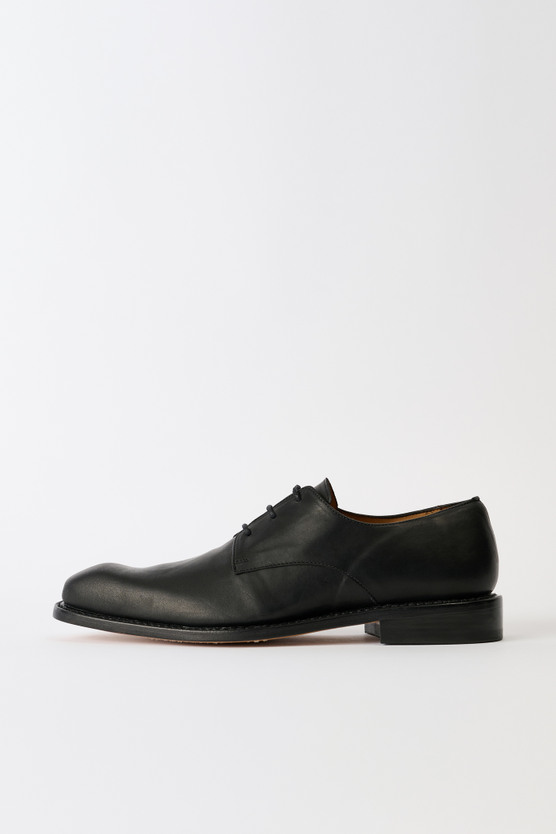 靴 Our Legacy KARASU SHOE Our Legacy - Our Legacy Karasu Shoe Black Tensile Cattle Hide