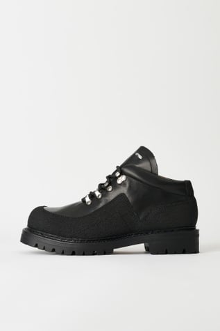 Quest Boot Black Tensile Cattle Hide