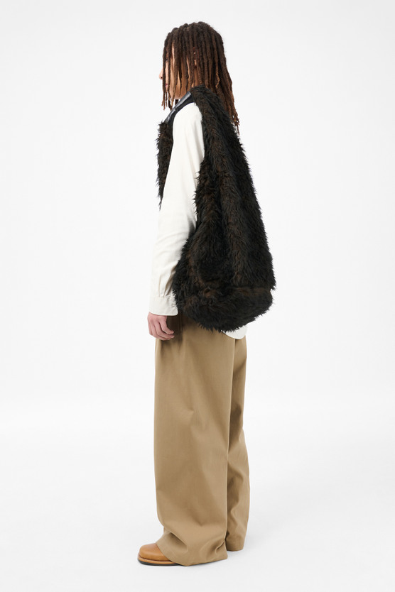 Our Legacy - Drip Bag Ombre Brown Hairy Wool