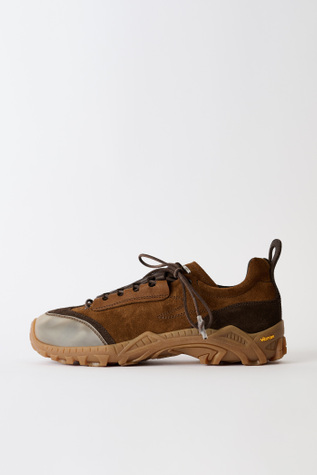 Gabe Bitter Cocoa Mowed Suede