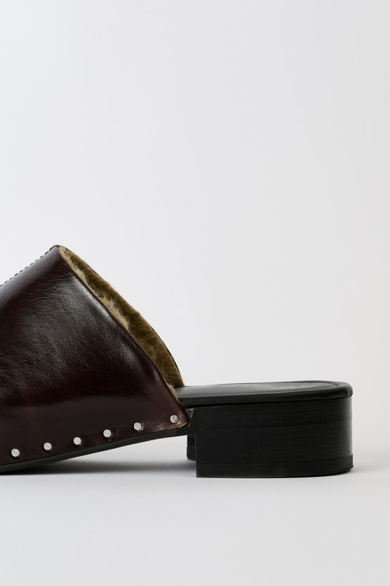 Our Legacy - Naoto Clog Deep Americano Leather