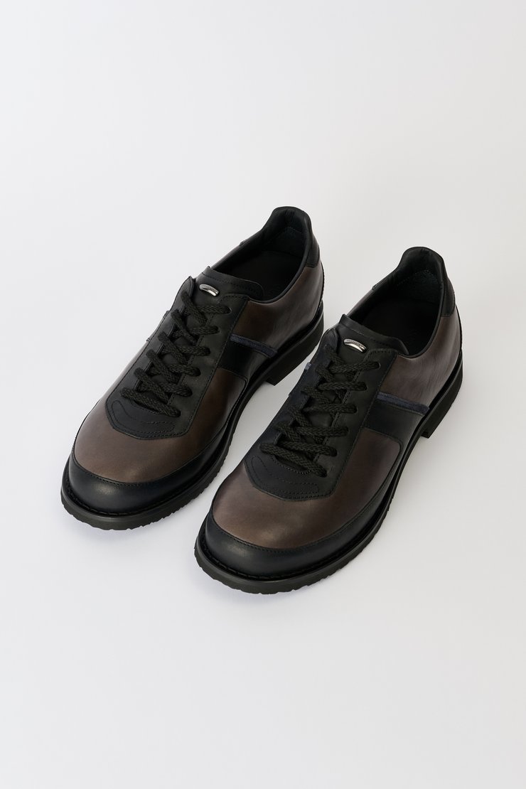 靴 OUR LEGACY ceremony slipon41 Our Legacy - Sneak In Sombre Satin Bovine