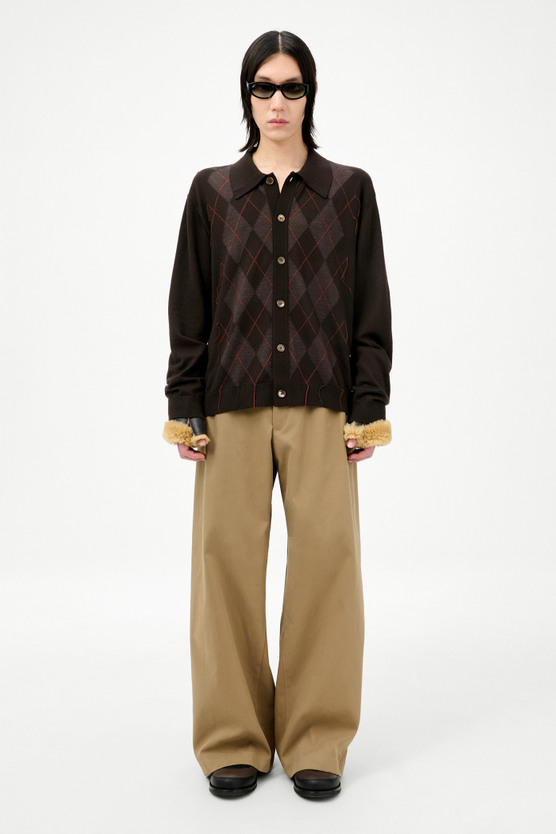 トップス OUR LEGACY EVENING POLO 48 OUR LEGACY アワー レガシー 23SS EVENING POLO カーディガン 48