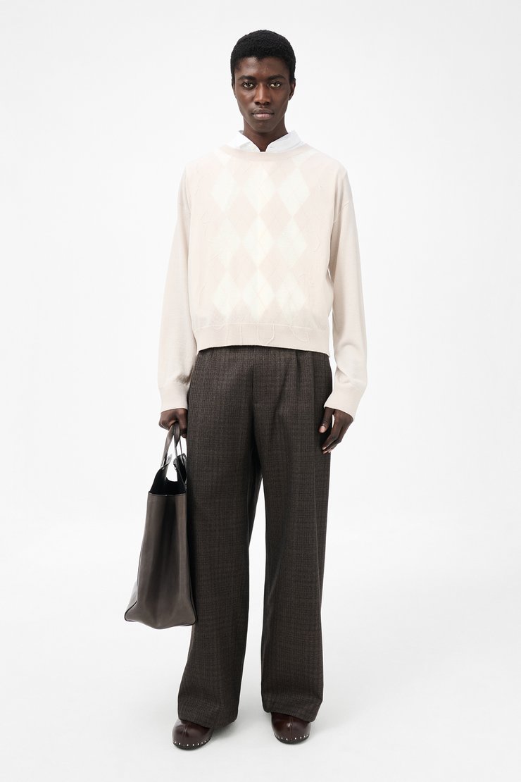 Our Legacy - Rue V-Neck Powder Blue Cyclone Linen