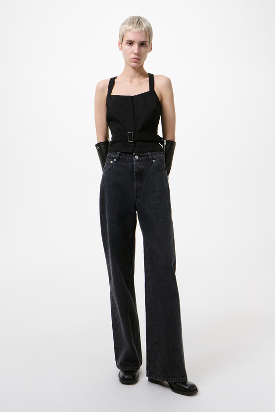 Our Legacy - Trench Vest Tasteful Black Megatwist Twill