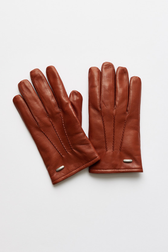 小物 OUR LEGACY HIS GLOVES size S Our Legacy - His Gloves Amber Brown Nappa