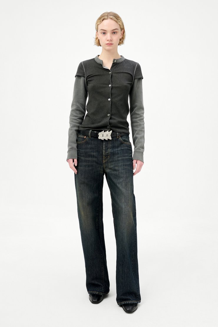 パンツ Our legacy TREBLE CUT Clay Tint Chain 26 Our Legacy - Treble Cut Clay Tint Chain Twill