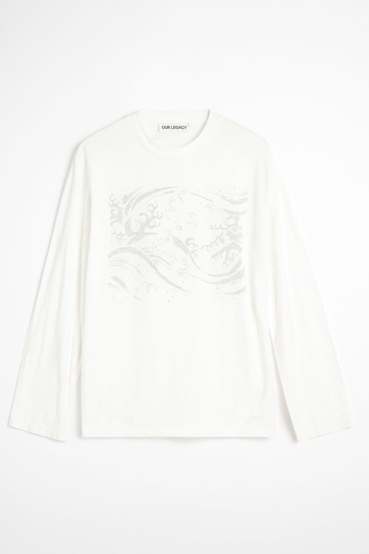 美品/OUR LEGACY CLASSIC SHIRT/WHT SILK/46 OUR LEGACY - CLASSIC SHIRT WHITE SILK – SOLAR MTP