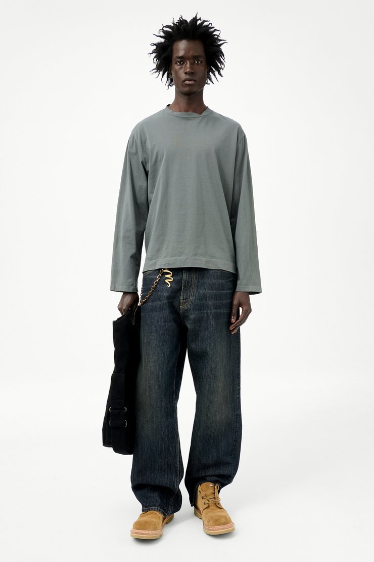 【OUR LEGACY】BALLON SWEATSHIRT 48 Our Legacy - Ballon Sweatshirt Black Rib