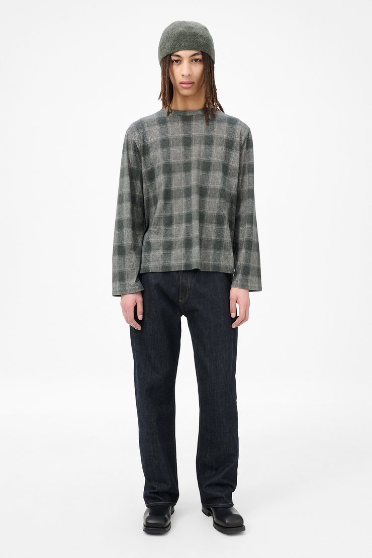 Our Legacy - Our Legacy Box Longsleeve Oakland Check Legacy Jersey