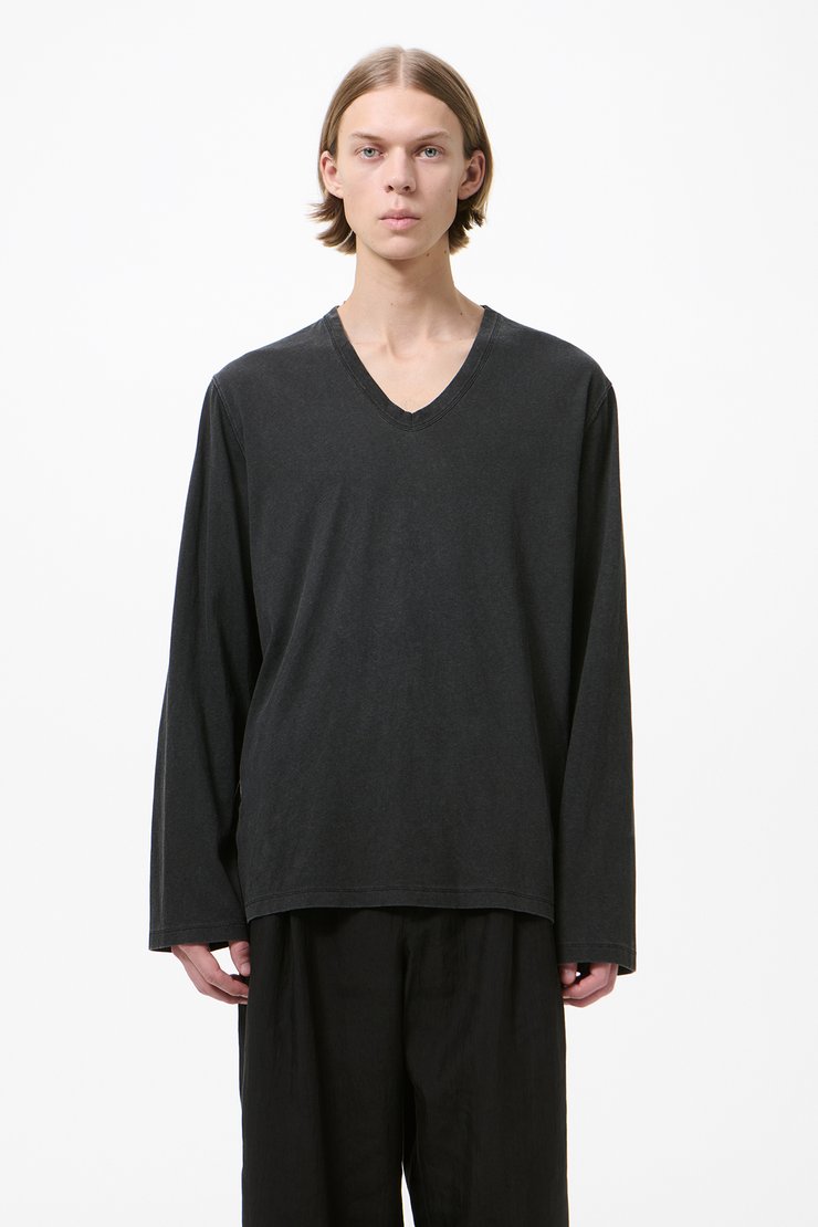 Our Legacy - Gorge Longsleeve Black 1000 Points Print