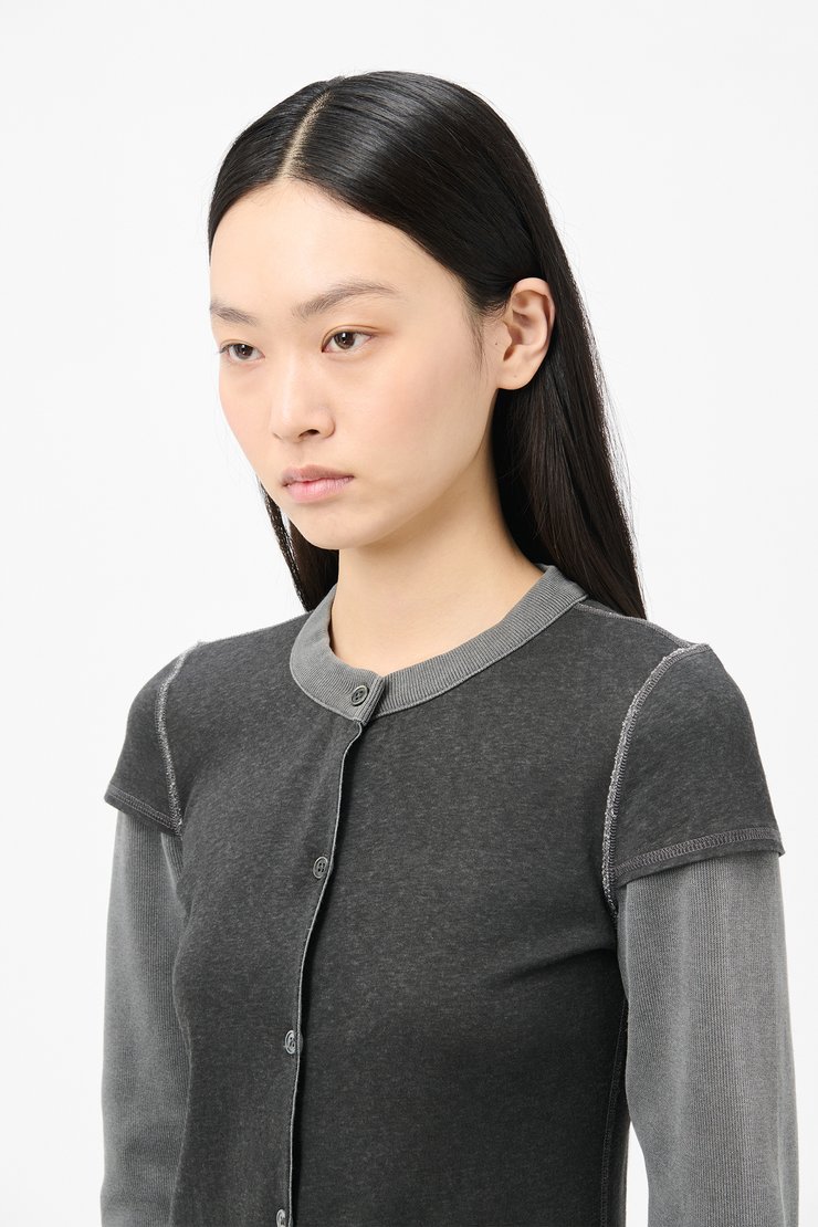 Our Legacy - Heat Longsleeve Black 1000 Points Print
