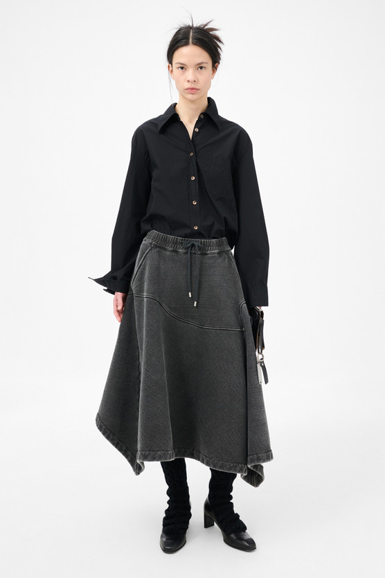 Our Legacy - Lounge Skirt Black 1000 Points Print