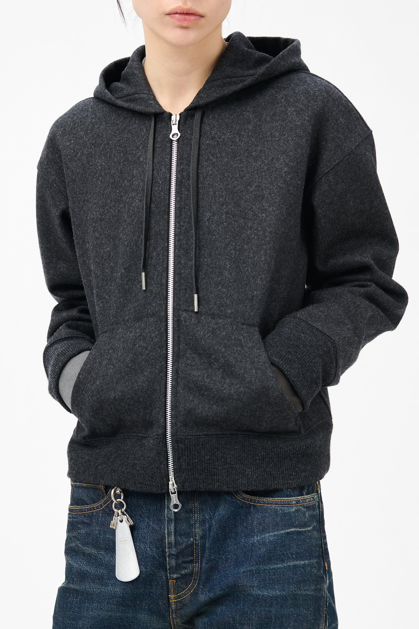 トップス OUR LEGACY MISCHIEF HOOD Our Legacy - Mischief Hood Old Dye Hefty Fleece
