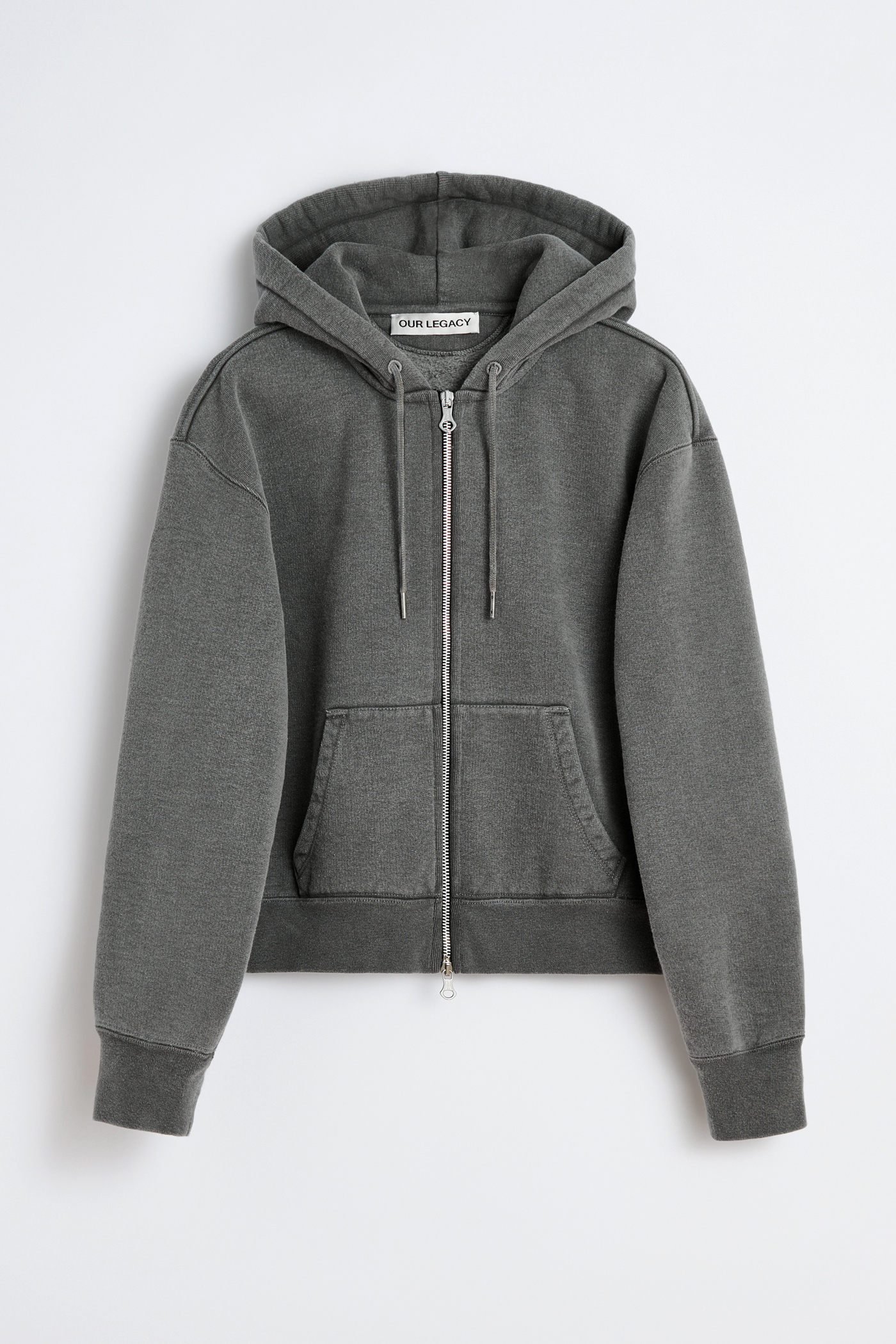 Our Legacy - Mischief Hood Worn Black Hefty Fleece