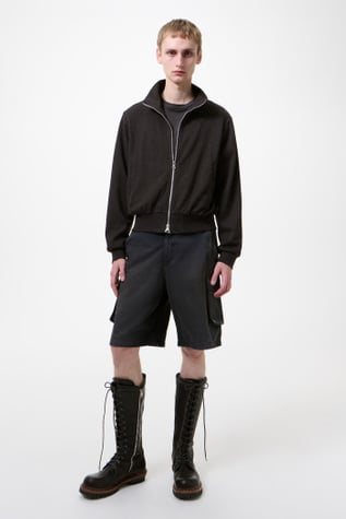 Mob Jacket Track And Field Pinstripe