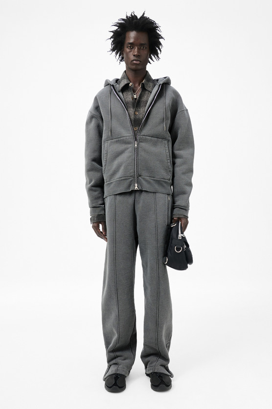 Our Legacy - Rascal Hood Worn Black Hefty Fleece