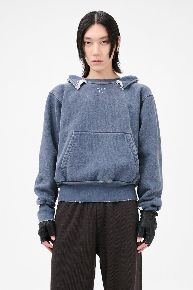 あ*り様 OUR LEGACY 24ss SHRUNKEN FULLZIP PO Our Legacy - Shrunken Fullzip Black Athletic Rib